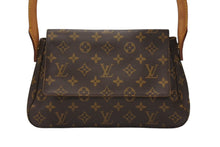 画像をギャラリービューアに読み込む, 極美品 LOUIS VUITTON ルイヴィトン モノグラム ミニルーピング ショルダーバッグ M51147 PVC レザー ブラウン 中古 4b005970