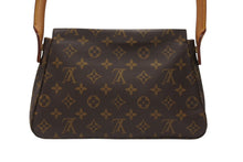 画像をギャラリービューアに読み込む, 極美品 LOUIS VUITTON ルイヴィトン モノグラム ミニルーピング ショルダーバッグ M51147 PVC レザー ブラウン 中古 4b005970