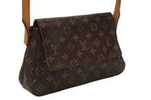 画像をギャラリービューアに読み込む, 極美品 LOUIS VUITTON ルイヴィトン モノグラム ミニルーピング ショルダーバッグ M51147 PVC レザー ブラウン 中古 4b005970