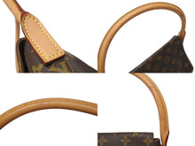画像をギャラリービューアに読み込む, 極美品 LOUIS VUITTON ルイヴィトン モノグラム ミニルーピング ショルダーバッグ M51147 PVC レザー ブラウン 中古 4b005970