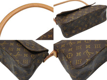 画像をギャラリービューアに読み込む, 極美品 LOUIS VUITTON ルイヴィトン モノグラム ミニルーピング ショルダーバッグ M51147 PVC レザー ブラウン 中古 4b005970