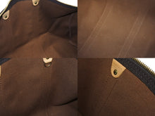 画像をギャラリービューアに読み込む, 極美品 LOUIS VUITTON ルイヴィトン モノグラム キーポル45 ボストンバッグ M41428 PVC ヌメ革 ブラウン ゴールド金具 中古 4b005972