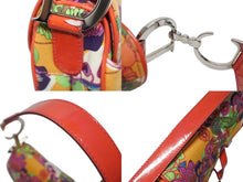 画像をギャラリービューアに読み込む, 極美品 Christian Dior クリスチャンディオール サドルバッグ ワンショルダーバッグ 01RU 1004 フラワー 総柄 ガリアーノ期 中古 4b005974