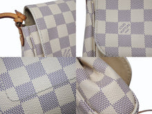 画像をギャラリービューアに読み込む, LOUIS VUITTON ルイヴィトン フェイボリットPM ショルダーバッグ N41277 ダミエ アズール PVC レザー ホワイト グレー 美品 中古 4b005976