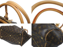 画像をギャラリービューアに読み込む, 極美品 LOUISVUITTON ルイヴィトン ティボリGM ショルダーバッグ ハンドバッグ M40144 ブラウン ゴールド金具 中古 4b005977