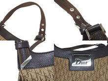 画像をギャラリービューアに読み込む, Christian Dior クリスチャンディオール ワンショルダーバッグ 57-BM-0065 トロッター柄 キャンバス レザー ガリアーノ期 美品 中古 4b005979