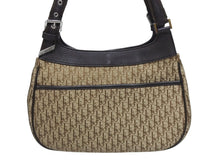 画像をギャラリービューアに読み込む, Christian Dior クリスチャンディオール ワンショルダーバッグ 57-BM-0065 トロッター柄 キャンバス レザー ガリアーノ期 美品 中古 4b005979