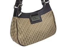 画像をギャラリービューアに読み込む, Christian Dior クリスチャンディオール ワンショルダーバッグ 57-BM-0065 トロッター柄 キャンバス レザー ガリアーノ期 美品 中古 4b005979