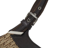 画像をギャラリービューアに読み込む, Christian Dior クリスチャンディオール ワンショルダーバッグ 57-BM-0065 トロッター柄 キャンバス レザー ガリアーノ期 美品 中古 4b005979