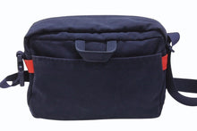 Load image into Gallery viewer, CHANEL シャネル スポーツライン ココマーク 刺繍 ショルダーバッグ 12番台 キャンバス ネイビー 美品 中古 4b005990