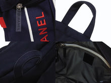 Load image into Gallery viewer, CHANEL シャネル スポーツライン ココマーク 刺繍 ショルダーバッグ 12番台 キャンバス ネイビー 美品 中古 4b005990