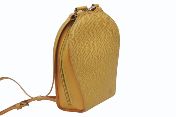LOUIS VUITTON ルイヴィトン エピ マビヨン リュックサック バックパック M52239 エピレザー タッシリイエロー 美品 中古 4b005991