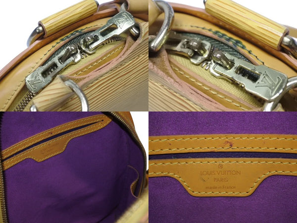 LOUIS VUITTON ルイヴィトン エピ マビヨン リュックサック バックパック M52239 エピレザー タッシリイエロー 美品 中古 4b005991
