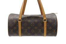 Load image into Gallery viewer, LOUIS VUITTON ルイヴィトン パピヨン26 ハンドバッグ M51366 モノグラム PVC レザー ブラウン ゴールド金具 美品 中古 4b005992