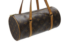 Load image into Gallery viewer, LOUIS VUITTON ルイヴィトン パピヨン26 ハンドバッグ M51366 モノグラム PVC レザー ブラウン ゴールド金具 美品 中古 4b005992
