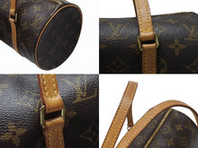 Load image into Gallery viewer, LOUIS VUITTON ルイヴィトン パピヨン26 ハンドバッグ M51366 モノグラム PVC レザー ブラウン ゴールド金具 美品 中古 4b005992