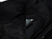 Load image into Gallery viewer, 極美品 CHRISTIAN DIOR クリスチャンディオール トロッター ハンドバッグ MC0063 キャンバス レザー ブラック シルバー金具 中古 4b005993