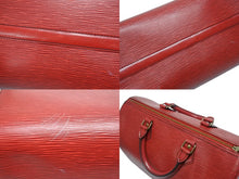 画像をギャラリービューアに読み込む, LOUIS VUITTON ルイヴィトン スピーディ30 ハンドバッグ M43007 エピ レザー カスティリアンレッド ゴールド金具 美品 中古 4b005995