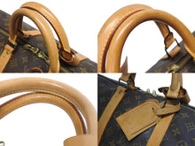 画像をギャラリービューアに読み込む, LOUIS VUITTON ルイヴィトン キーポル バンドリエール55 ボストンバッグ M41414 モノグラム ブラウン 美品 中古 4b005996