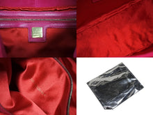 画像をギャラリービューアに読み込む, 極美品 FENDI フェンディ マンマバケット ワンショルダーバッグ 2370 26325 009 スエード レザー ピンク ゴールド金具 中古 4b006001