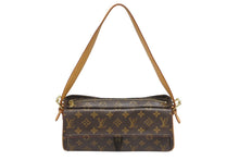 Load image into Gallery viewer, 極美品 LOUIS VUITTON ルイヴィトン ヴィバシテMM ハンドバッグ ワンショルダーバッグ M51164 モノグラム PVC ブラウン 中古 4b006002
