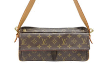 Load image into Gallery viewer, 極美品 LOUIS VUITTON ルイヴィトン ヴィバシテMM ハンドバッグ ワンショルダーバッグ M51164 モノグラム PVC ブラウン 中古 4b006002