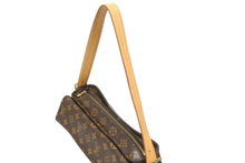 Load image into Gallery viewer, 極美品 LOUIS VUITTON ルイヴィトン ヴィバシテMM ハンドバッグ ワンショルダーバッグ M51164 モノグラム PVC ブラウン 中古 4b006002