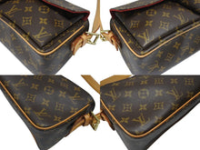 Load image into Gallery viewer, 極美品 LOUIS VUITTON ルイヴィトン ヴィバシテMM ハンドバッグ ワンショルダーバッグ M51164 モノグラム PVC ブラウン 中古 4b006002