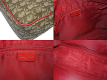 画像をギャラリービューアに読み込む, 極美品 Christian Dior クリスチャンディオール ショルダーバッグ BO A0074 トロッター ラスタカラー ブラウン ガリアーノ期 中古 4b006005