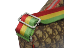 画像をギャラリービューアに読み込む, 極美品 Christian Dior クリスチャンディオール ショルダーバッグ BO A0074 トロッター ラスタカラー ブラウン ガリアーノ期 中古 4b006005