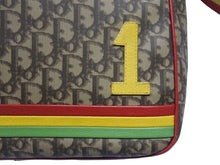 画像をギャラリービューアに読み込む, 極美品 Christian Dior クリスチャンディオール ショルダーバッグ BO A0074 トロッター ラスタカラー ブラウン ガリアーノ期 中古 4b006005