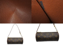 Load image into Gallery viewer, LOUIS VUITTON ルイヴィトン モノグラム パピヨン30 ハンドバッグ M51365 ブラウン ロゴ ゴールド金具 美品 中古 4b006010