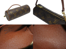 Load image into Gallery viewer, LOUIS VUITTON ルイヴィトン モノグラム パピヨン30 ハンドバッグ M51365 ブラウン ロゴ ゴールド金具 美品 中古 4b006010