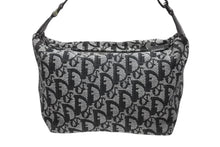 画像をギャラリービューアに読み込む, 極美品 CHRISTIAN DIOR クリスチャンディオール トロッター ハンドバッグ ワンショルダーバッグ CM0043 ブラック 中古 4b006011
