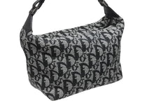 画像をギャラリービューアに読み込む, 極美品 CHRISTIAN DIOR クリスチャンディオール トロッター ハンドバッグ ワンショルダーバッグ CM0043 ブラック 中古 4b006011