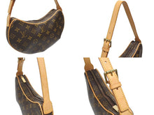 画像をギャラリービューアに読み込む, 極美品 LOUIS VUITTON ルイヴィトン ワンショルダーバッグ ポシェットクロワッサン M51510 PVC ブラウン 中古 4b006017