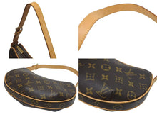 画像をギャラリービューアに読み込む, 極美品 LOUIS VUITTON ルイヴィトン ワンショルダーバッグ ポシェットクロワッサン M51510 PVC ブラウン 中古 4b006017