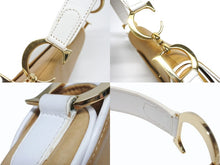 画像をギャラリービューアに読み込む, Christian Dior クリスチャンディオール サドルバッグ ワンショルダーバッグ MU0010 ブラウン レザー ガリアーノ期 美品 中古 4b006018