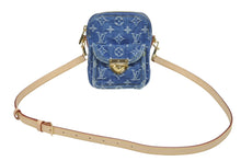 画像をギャラリービューアに読み込む, 新品同様 LOUIS VUITTON ルイヴィトン ポシェット フェアファックス ショルダーバッグ M82948 モノグラム デニム ゴールド金具 中古 4b006019