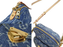 画像をギャラリービューアに読み込む, 新品同様 LOUIS VUITTON ルイヴィトン ポシェット フェアファックス ショルダーバッグ M82948 モノグラム デニム ゴールド金具 中古 4b006019
