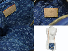 画像をギャラリービューアに読み込む, 新品同様 LOUIS VUITTON ルイヴィトン ポシェット フェアファックス ショルダーバッグ M82948 モノグラム デニム ゴールド金具 中古 4b006019