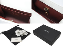 Load image into Gallery viewer, CHANEL シャネル ミニマトラッセ ショルダーバッグ AS2615 ココマーク ラムスキン ホワイト ゴールド金具 美品 中古 4b006023