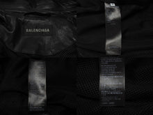 画像をギャラリービューアに読み込む, BALENCIAGA バレンシアガ 23SS 3B Sports Icon Leather Jacket スポーツ アイコン レザー ジャケット ブラック ラムスキン 697771 サイズ2 美品 中古 4b006026