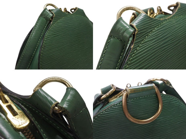 LOUIS VUITTON ルイヴィトン リュック マビヨン M52234 エピレザー グリーン ゴールド金具 美品 中古 4b006030