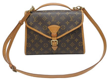 画像をギャラリービューアに読み込む, LOUIS VUITTON ルイヴィトン ショルダーバッグ ハンドバッグ 2way ベルニア M51122 モノグラムキャンバス レザー ブラウン 美品 中古 4b006031