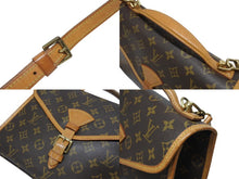 画像をギャラリービューアに読み込む, LOUIS VUITTON ルイヴィトン ショルダーバッグ ハンドバッグ 2way ベルニア M51122 モノグラムキャンバス レザー ブラウン 美品 中古 4b006031