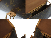 画像をギャラリービューアに読み込む, LOUIS VUITTON ルイヴィトン ショルダーバッグ ハンドバッグ 2way ベルニア M51122 モノグラムキャンバス レザー ブラウン 美品 中古 4b006031