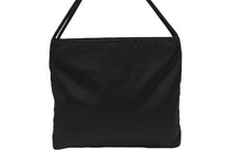 Load image into Gallery viewer, PRADA プラダ ナイロン ハンドバッグ ワンショルダーバッグ トライアングルロゴ ブラック シルバー金具 美品 中古 4b006032