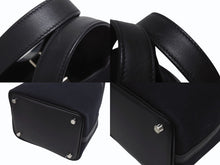 Load image into Gallery viewer, 極美品 HERMES エルメス ピコタンロック ブラック カーゴ PM ハンドバッグ トワル×スイフト 中古 U刻印 4b006035