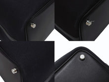 Load image into Gallery viewer, 極美品 HERMES エルメス ピコタンロック ブラック カーゴ PM ハンドバッグ トワル×スイフト 中古 U刻印 4b006035